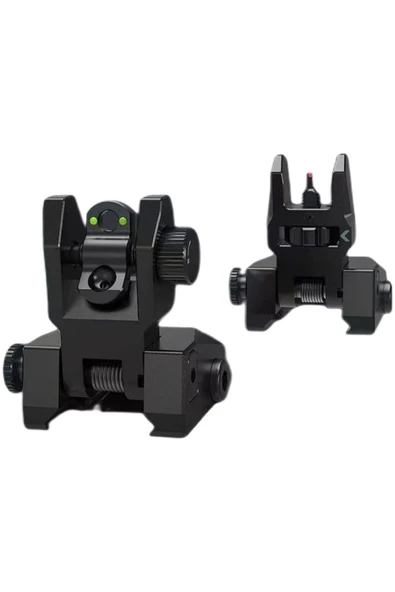 eser askeri malzeme V2 Fiber Optik Demir Nişangahlar, Yeşil Kırmızı Fiber Optik Noktalama ürün görseli