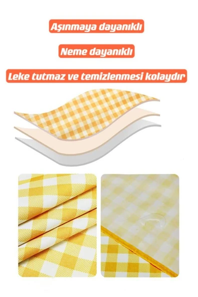 SHUFA plaj örtüsü piknik matı kamp matı piknik örtüsü 150*150CM - 3