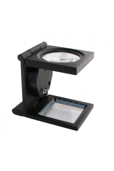 Paltava CTN 25x25 Mm Full Çelik Kaplı Katlamalı Büyüteç