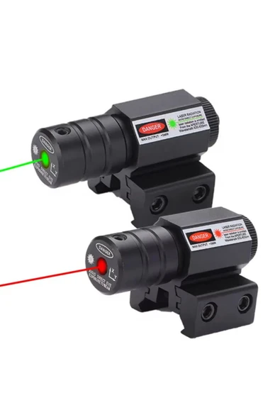 Bosile Taktik  Nokta Lazer Sight Ayarlanabilir   Yeşil