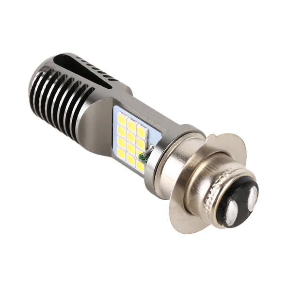 PX15D DC12V 7.4W Motosiklet LED Far 24 SMD-3030 LED Beyaz Işık - 3