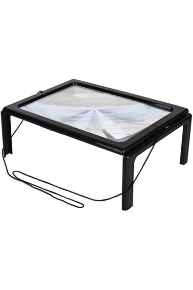 Nikula -yaşlılar Için A4 Boyutu Masa Tipi ışıklı Okuma Büyüteç Th-275205b ürün görseli