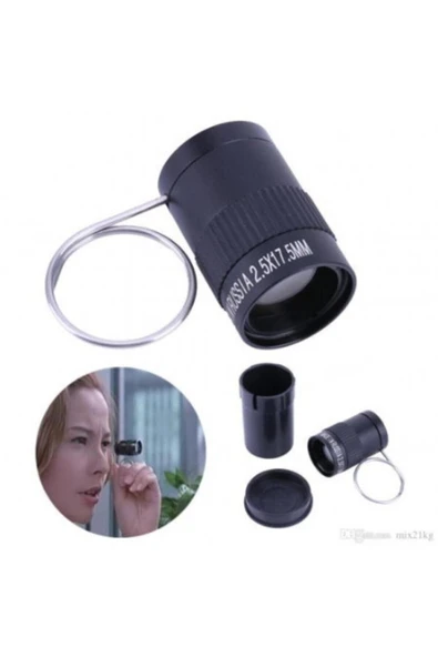 Bosile Yüksek Çözünürlüklü Taşınabilir 2.5x17.5 Balıkçılık Avcılık Başparmak Parmak Monoküler Cep Dürbün - Resim 4