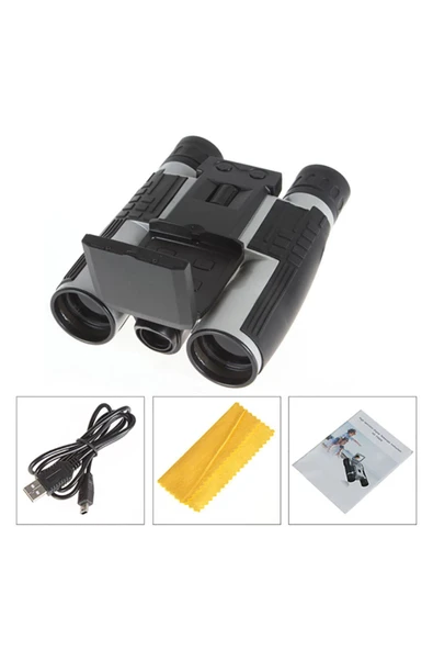 Nikula 12X32 Zoom Dijital Dürbün 5Mp Cmos Sensör 2.0 Inc Tft Full Hd 1080 P Dvr Fotoğraf Video Kayıt Dürbün - Resim 3