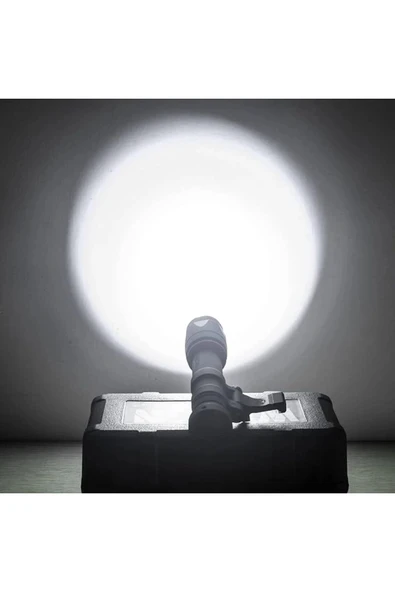 Bosile TAKTİK EL FENERİ KABLOLU Scout Light LED Flashlight Weapon Remote Switch Picatinny - Resim 7