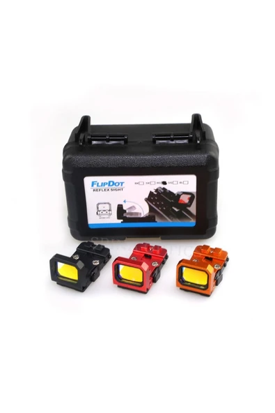 Bosile Katlanabilir Flip Up Red Dot - Resim 3