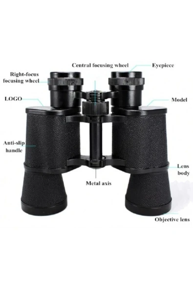 Bosile 10x40 Profesyonel Yüksek Kaliteli Metal Dürbün, Askeri Ve Avcılar Dürbünü - Resim 5