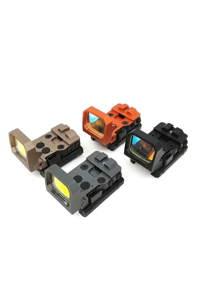 Bosile Katlanabilir Flip Up Red Dot - Resim 4