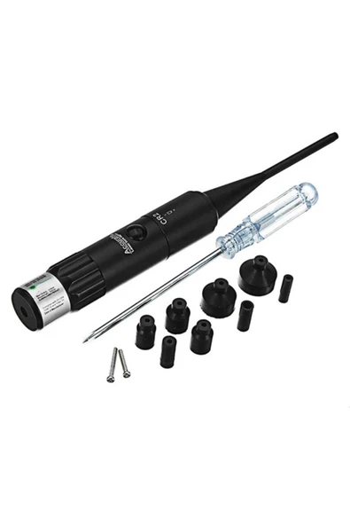 Bosile sıfırlama kapsamı için. Lazer işaretleyici ila 12GA kalibre için kırmızı 177 Kit kolimatör 12 adapt - 3