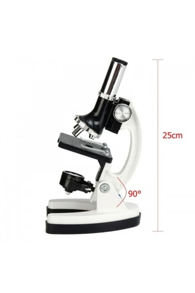 Nikula Mikroskop Taşınabilir Set 28 Parça Eğitim Mikroskop Kiti 300x 600x Ve 1200x Çocuklara - 3