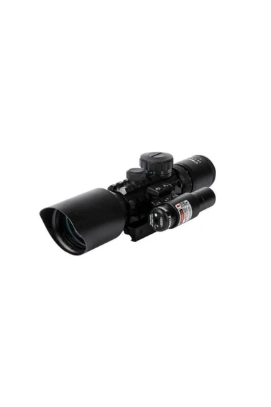 Bosile Dürbün Kırmızı Lazerli 3-10x42