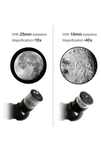 Bosile 400 x 70 Mm Refrakter Teleskoplar (15X150X), Telefon Adaptörlü Reflex (Karayı Düz Göstermekte) - 6