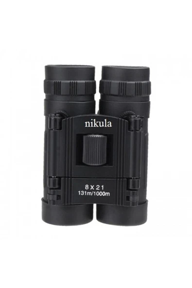 Bosile 8x21 Kauçuk Kaplama Askeri Renk Cep Boy Mini Dürbün - 3