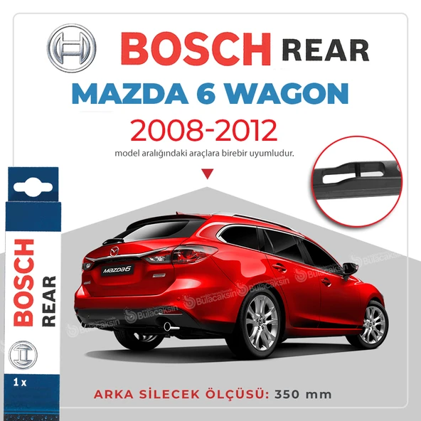 Bosch Rear Arka Silecek Mazda 6 Wagon 2008-2012 ile uyumlu ürün görseli