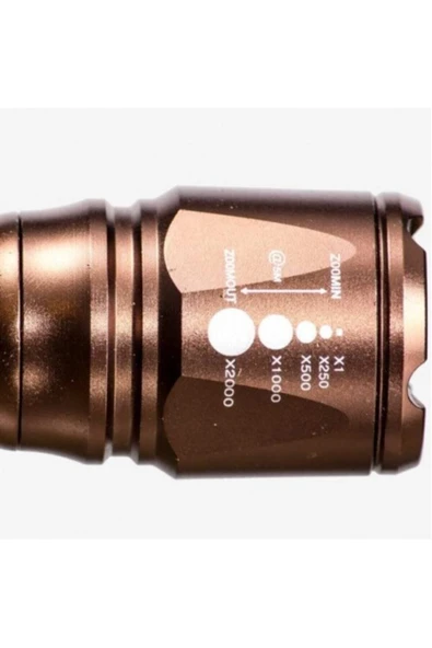 Nikula Beyaz Led Işıklı - Pilli Mini El Feneri - D35 - 4