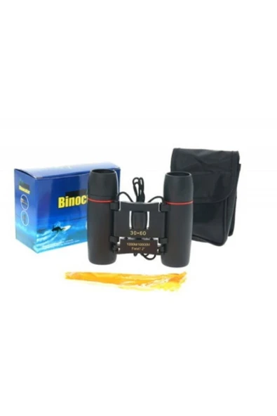 Bosile 30x60 Cepte Taşımalı Kauçuk Kaplamalı Mini Dürbün Gözlem Kamp Dürbünü - 2