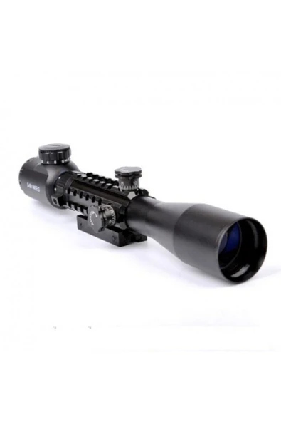 Bosile 3-9x40 Eg El Dürbünü Çift Işık Raylı Kızaklı - Resim 2