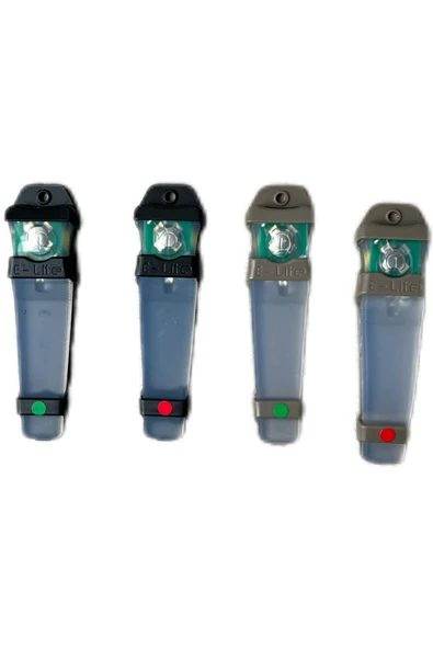 Bosile Taktik kask lambası mavi yeşil kırmızı IR Strobe su geçirmez açık Survival emniyet sinyal - Resim 5