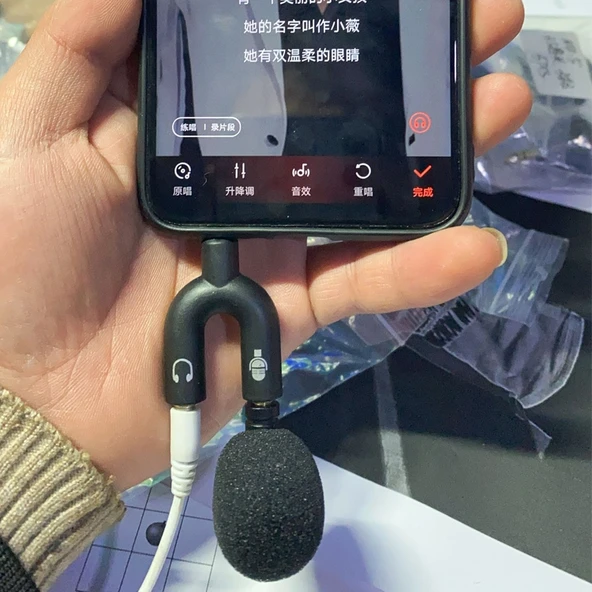 Mono 3.5mm Mini Düz Mikrofon Telefon Tablet Oyun Cihazı Uyumlu - 4