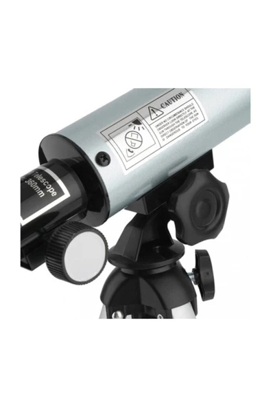 Bosile Nikula Mini Teleskop 50X360 Kara Uzay Teleskobu Aliminyum Gövde Tripodlu - Resim 6