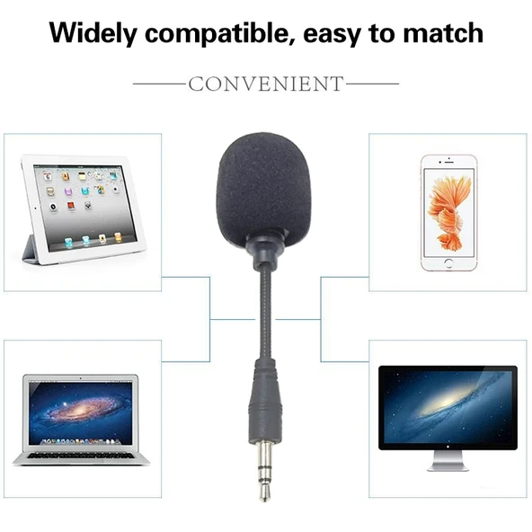 Stereo Bluetooth Kablosuz Tercüman Rehber Megafon Düz Mikrofon 2.5mm Jak - 3