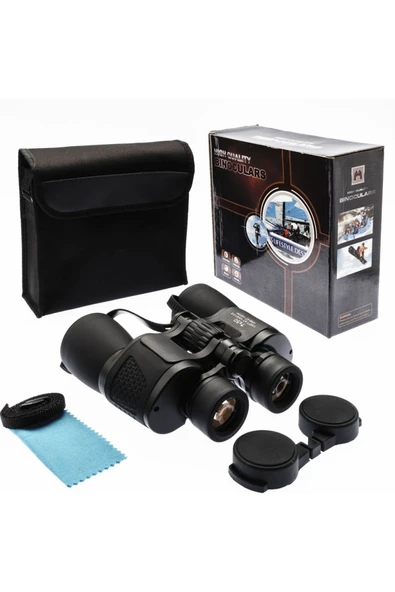 Nikula Nico 7X50 Yüksek Kaliteli Büyük Göz Mercekli Profesyonel Dürbün- 1000M/56M ürün görseli