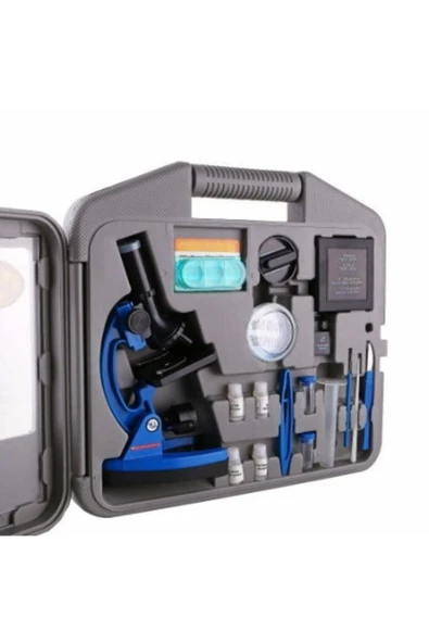 Elifce Çocuklar Ve Yeni Başlayanlar Için Mikroskop Seti 1200x Büyütme Bilimsel Hobi Eğlence Mikroskop - 3