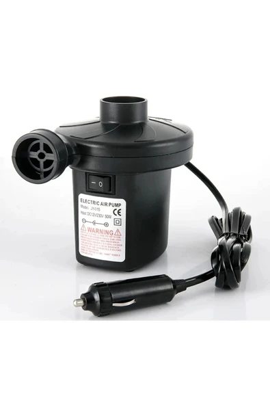 Fischer 220v Çakmaklık ve Priz uyumlu Elektrikli Şişme Yatak Pompası  Bot Simit Şişme Koltuk Deniz Yatağı - 2