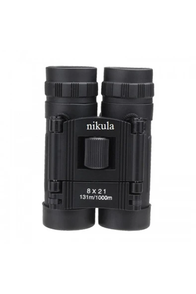 Acenter Nikula 8x21 Kauçuk Kaplama Askeri Renk Cep Boy Mini Dürbün - Resim 3