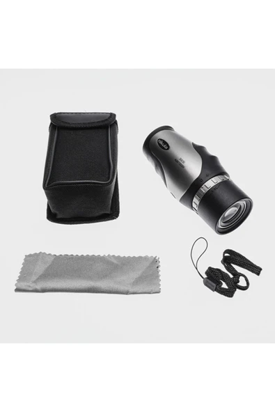 Bosile Nikula 30x30 Tek Gözlü Ayarı Gerektirmeyen Perma Focus Otomatık Netleme Dürbün Gri ürün görseli