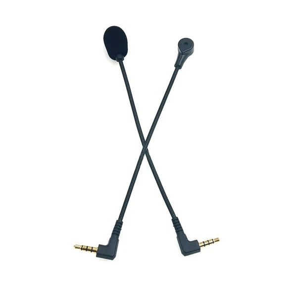 15.5cm 4 Seviyeli Pinli Açı Başlıklı 3.5mm Oyun Kulaklığı Mikrofonu - 2