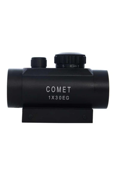 Comet Siyah 1x30 Eg Kırmızı Yeşil Işıklı Red Dot Rd001 - Resim 3