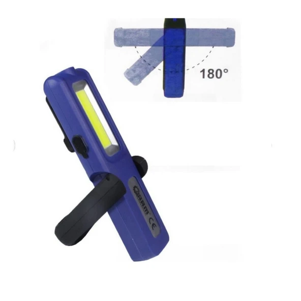 18002 Mıknatıs Şarjlı LED Fener Lamba Powerbank 420 Lümen 5W 4,5 - 2
