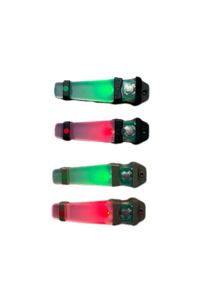 Bosile Taktik kask lambası mavi yeşil kırmızı IR Strobe su geçirmez açık Survival emniyet sinyal - 2