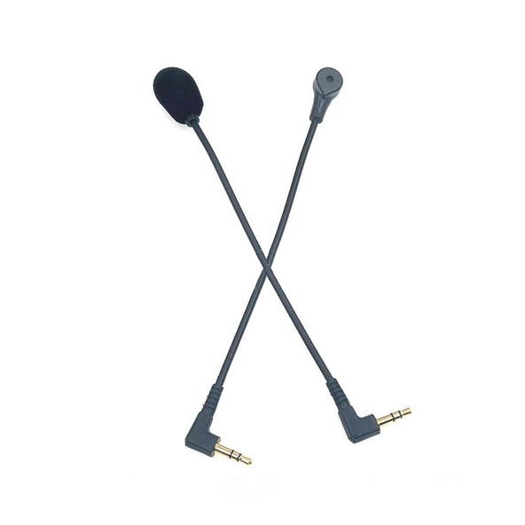 17cm Stereo Açı Başlıklı 35mm Oyun Kulaklığı Ses Kartı Canlı Mikrofon - 2