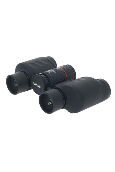 Nikula 10x24 Katlanır Kauçuk Kaplamalı Orta Boy El Dürbünü 1000m/76m - Resim 3