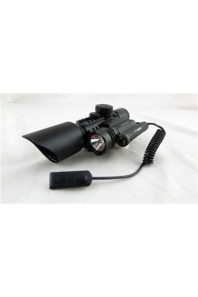 Nikula 3-10x42 Zoomlu Av Tüfeği Dürbünü Tüfek Lazeri Zenon Fenerli M9 - 6