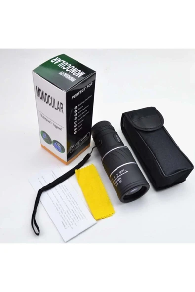 Monocular Dürbün Hd Lens Monoküler Tekli Dürdün Avcı Dağcı Güvenlikçi Seyahat Küçük Cep Için 16*52 - Resim 8