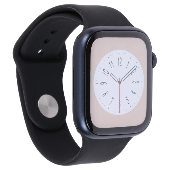 Apple Watch Series 8 45mm Renkli Ekran Çalışmayan Sahte Gösterim Modeli Gece Yarısı - 2