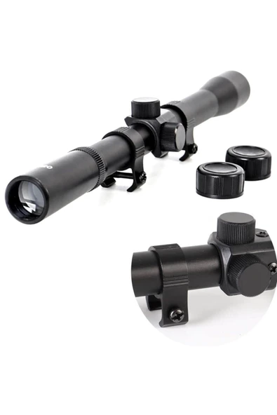 Comet Air Rifle Scope 4x20mm Çelik Gövdeli Dürbün - Resim 4