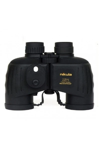 Bosile Sugeçirmez Pusulalı Profesyonel Nıkula 7x50 Dürbün - Resim 4