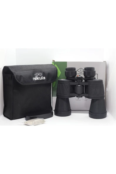 Bosile Büyük Göz Mercekli El Dürbünü 56m/1000m 10x50 Göz Ayarlı ürün görseli