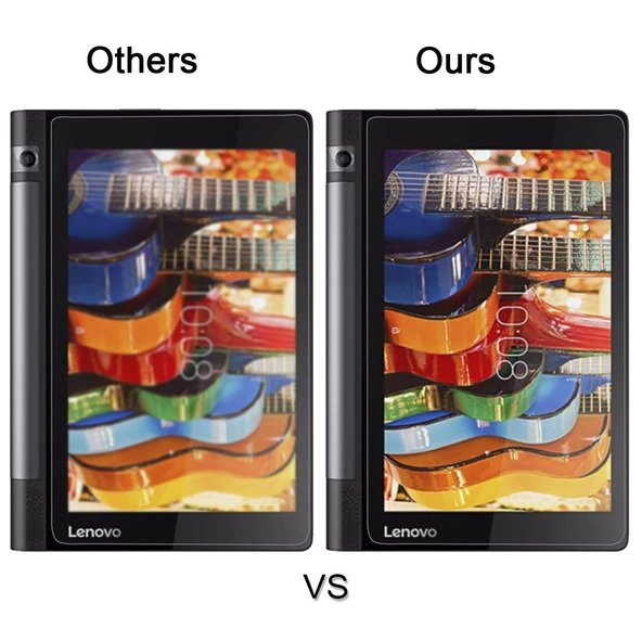 Lenovo YOGA Tab 3 10 inç X50F Model 0.3mm 9H Sertlik Temperli Cam Ekran Koruyucu - 4