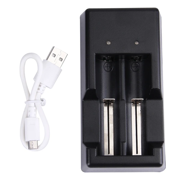 Evrensel USB 1.2V 3.7V Şarjlı Pil Şarj Cihazı - 6