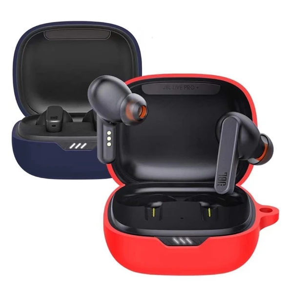 JBL Wave 300TWS Silikon Kablosuz Kulaklık Koruyucu Kılıf Siyah - 3
