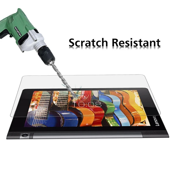 Lenovo YOGA Tab 3 10 inç X50F Model 0.3mm 9H Sertlik Temperli Cam Ekran Koruyucu - 3