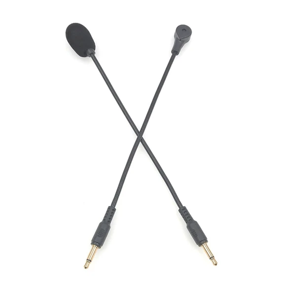17cm Mono 3.5mm Düz Fişli Oyun Kulaklığı Ses Kartı Canlı Mikrofon - 2