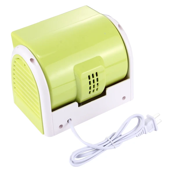 30W Türbin Kanatsız Mini Masaüstü Sessiz Vantilatör Yurt Yatak Odası Oturma Odası Ofis İçin 3 Hız Modu Yeşil - 3