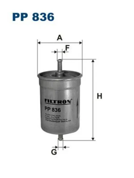 YAKIT FILTRESI (BENZIN) GOLF I / II / III / IV JETTA II LT28 / 35 PASSAT POLO / CLASSIC SHARAN T3 T4