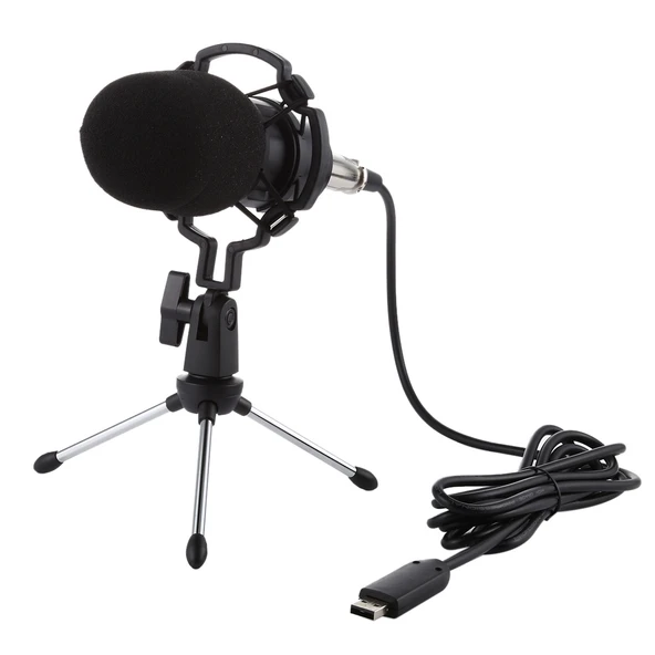 BM700 USB Profesyonel Kondansatör Mikrofon - 2